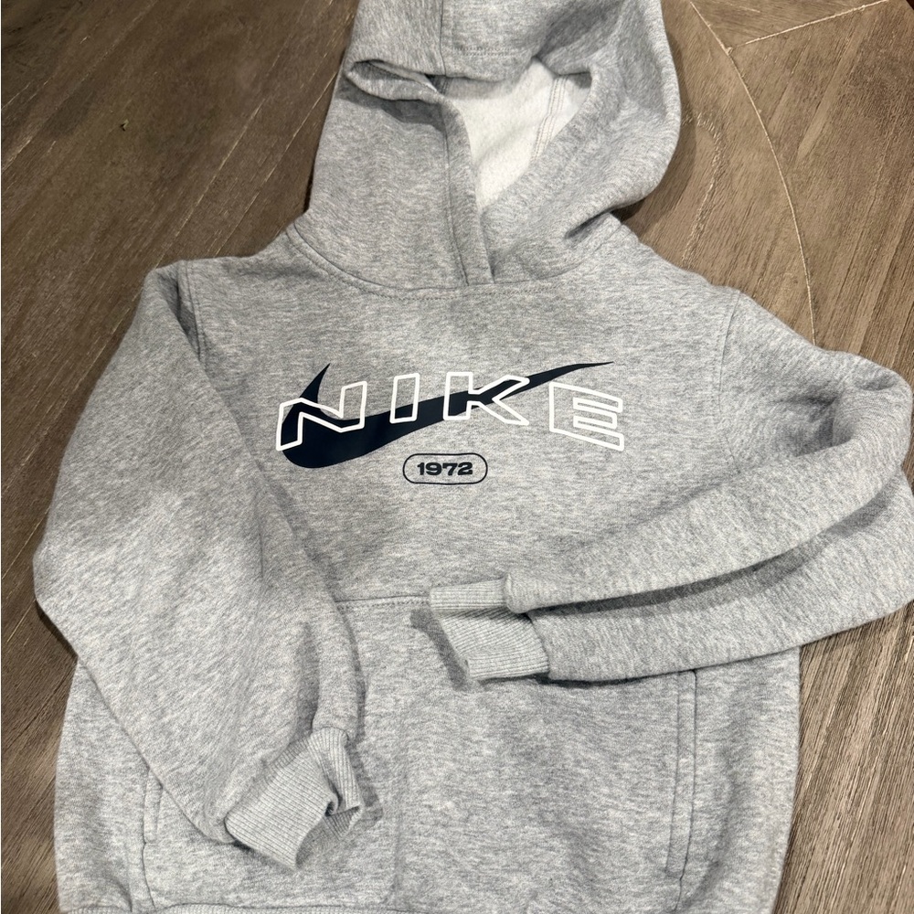 Nike Heather Gray Hoodie KIDS